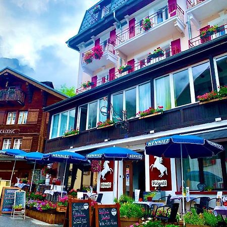 Weisses Roessli Hotel Leukerbad Eksteriør billede