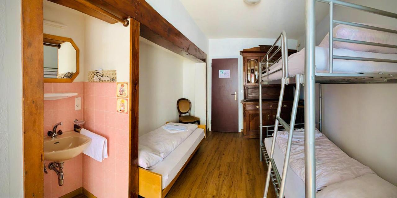 Weisses Roessli Hotel Leukerbad Eksteriør billede