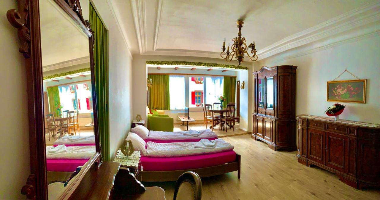 Weisses Roessli Hotel Leukerbad Eksteriør billede