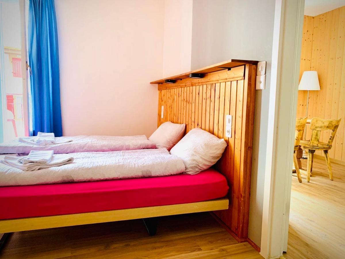 Weisses Roessli Hotel Leukerbad Eksteriør billede