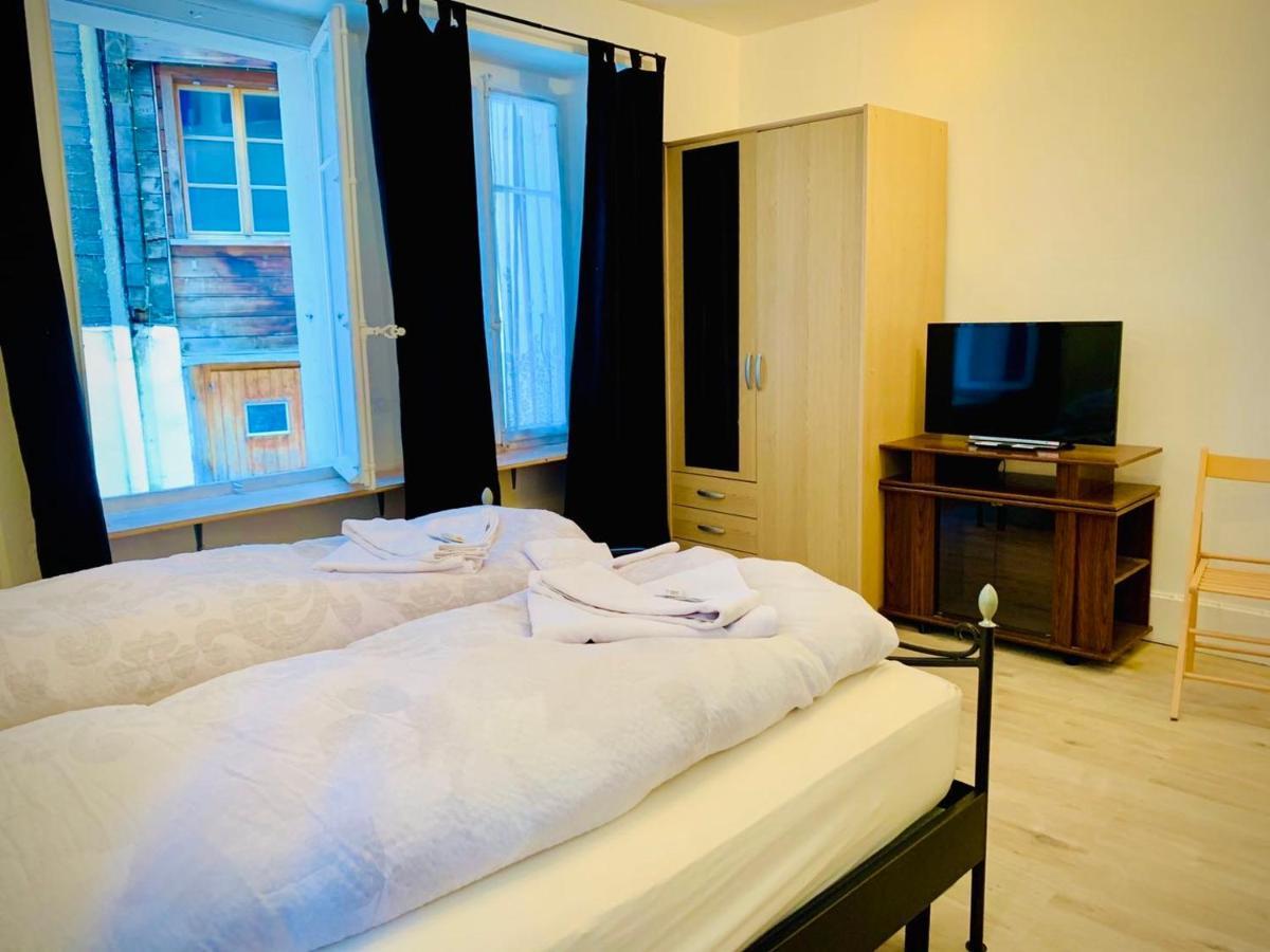Weisses Roessli Hotel Leukerbad Eksteriør billede